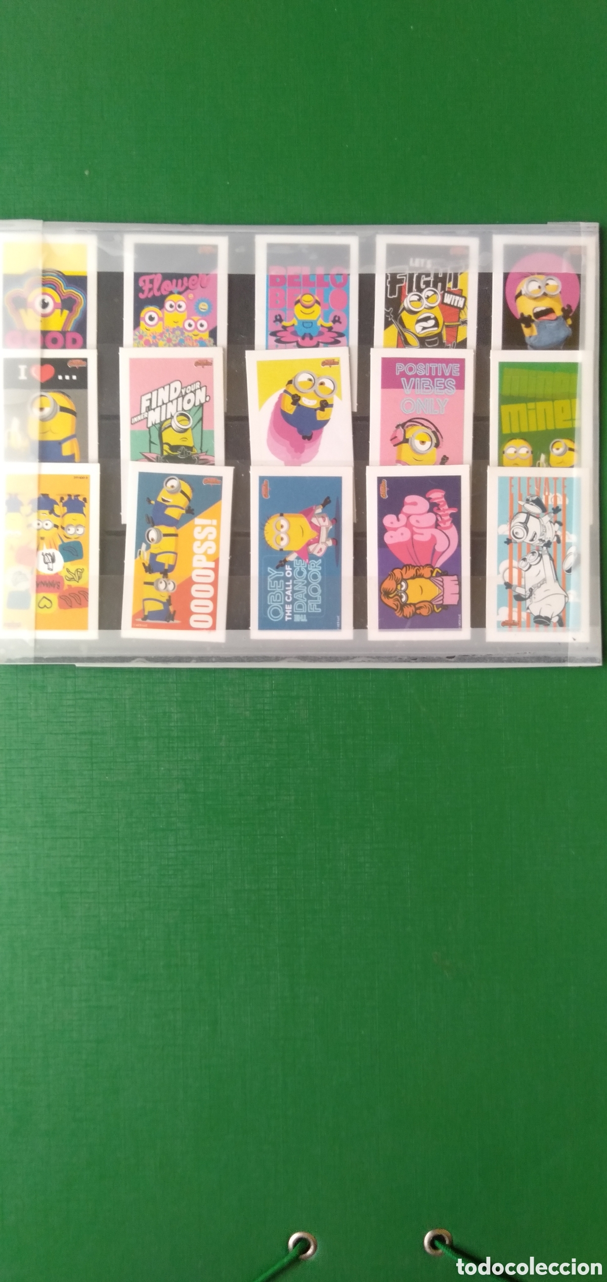 Coleccionismo cromos antiguos: STICKER RISI MINIONS - Foto 1
