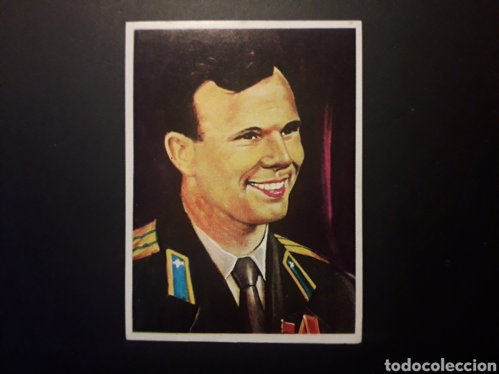 Colecionismo Cromos antigos: YURI GAGARIN, LA M&Aacute;S GRANDE AVENTURA DEL HOMBRE ED ARTFI 1968 N&deg; 47 SIN PEGAR, PEDIDO M&Iacute;NIMO 3&euro;