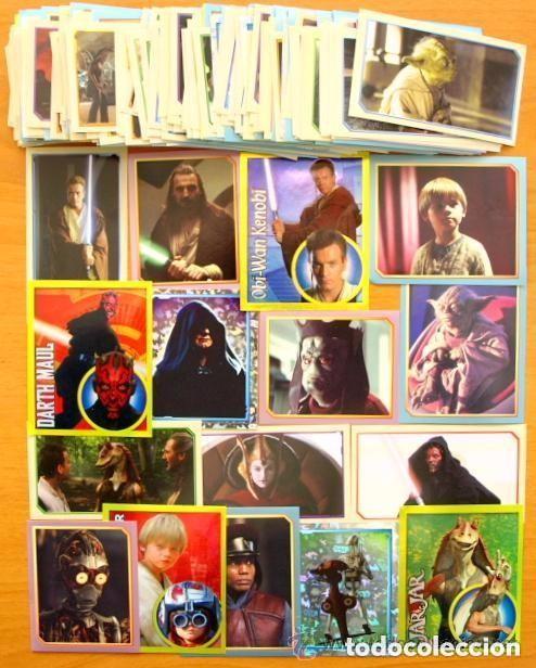 Coleccionismo Cromos antiguos: Star Wars Episode I-Episodio 1-Merlin Collections -Lote de 244 cromos-Colecci&oacute;n completa, con n&ordm; 142