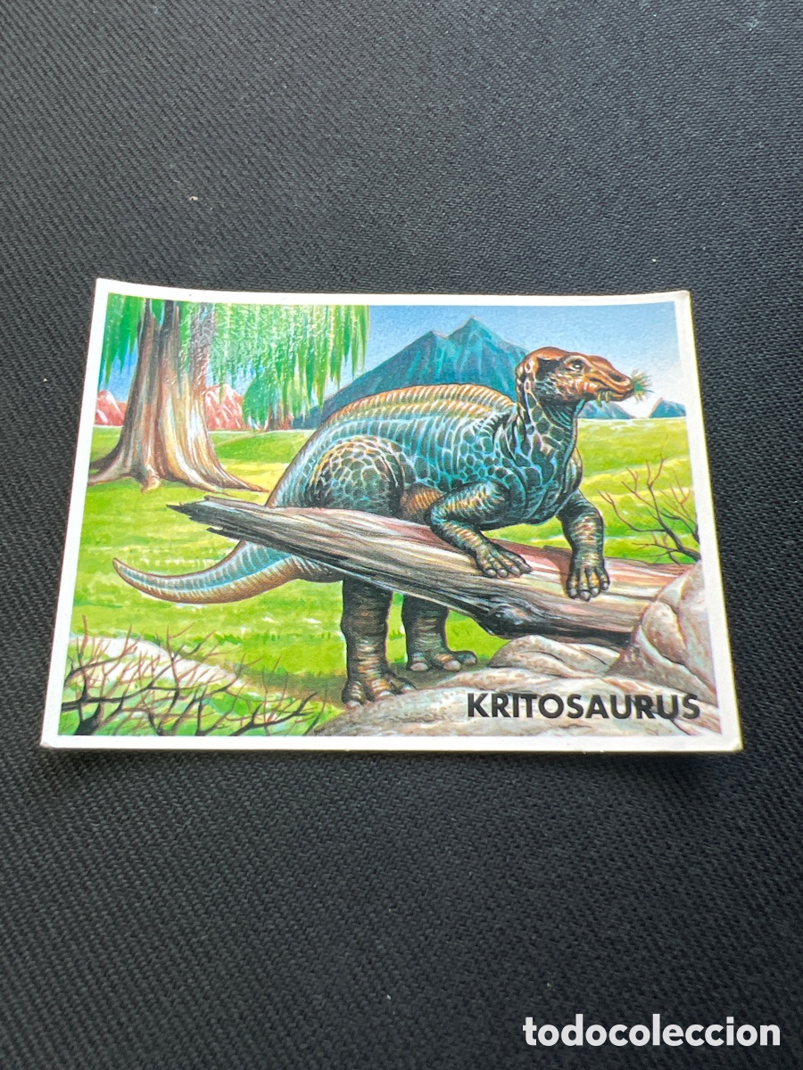 Coleccionismo cromos antiguos: Phoskitos sauro park n&uacute;mero 5 - Foto 1