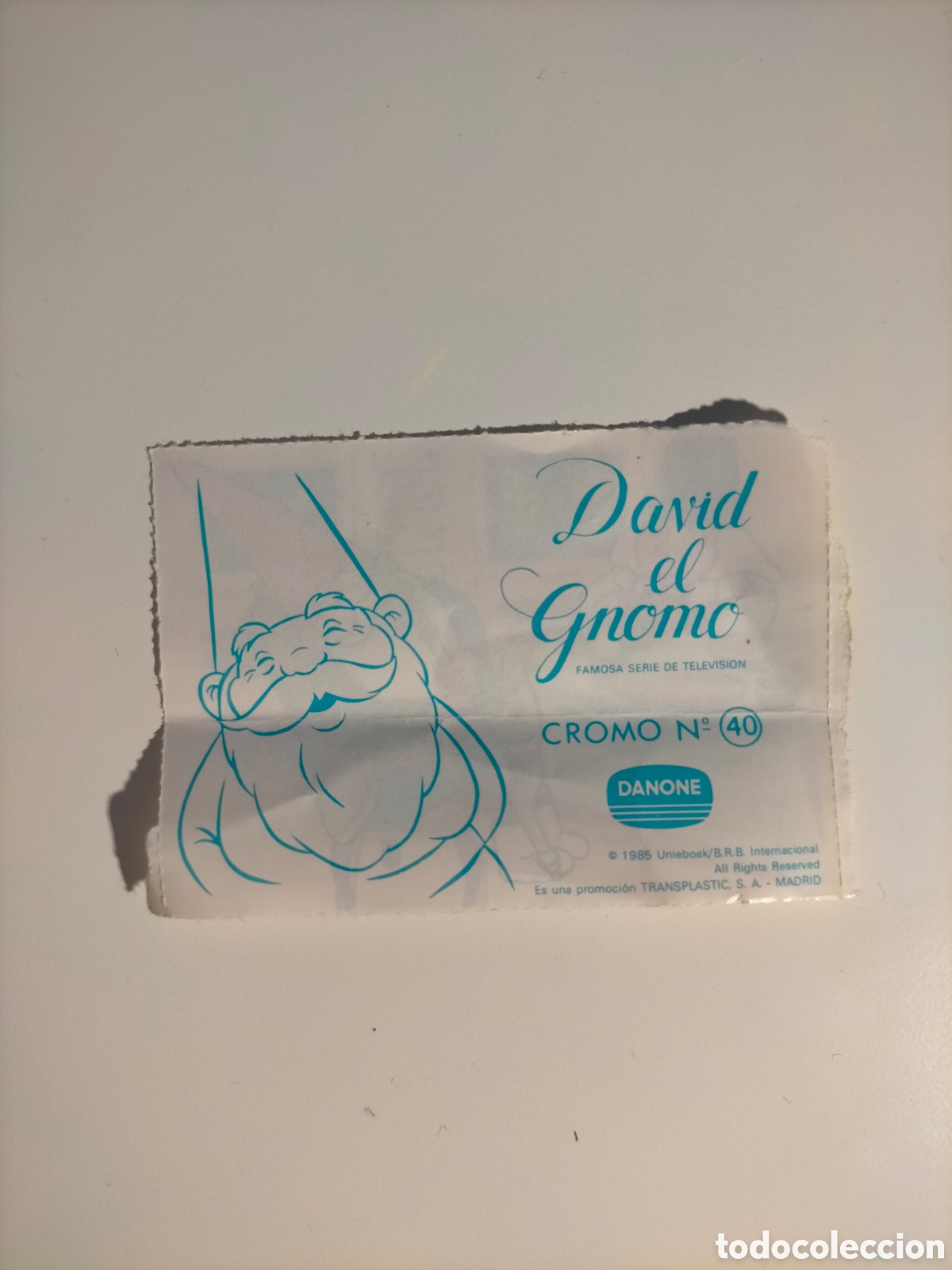 Coleccionismo cromos antiguos: Cromo DANONE David el Gnomo N&deg; 40 - Foto 2