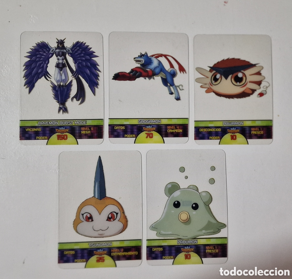 Coleccionismo cromos antiguos: Cromos Digimon - Foto 1