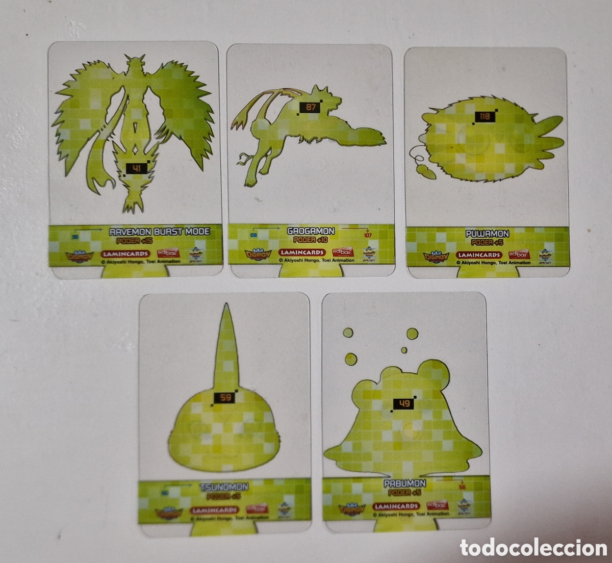Coleccionismo cromos antiguos: Cromos Digimon - Foto 2
