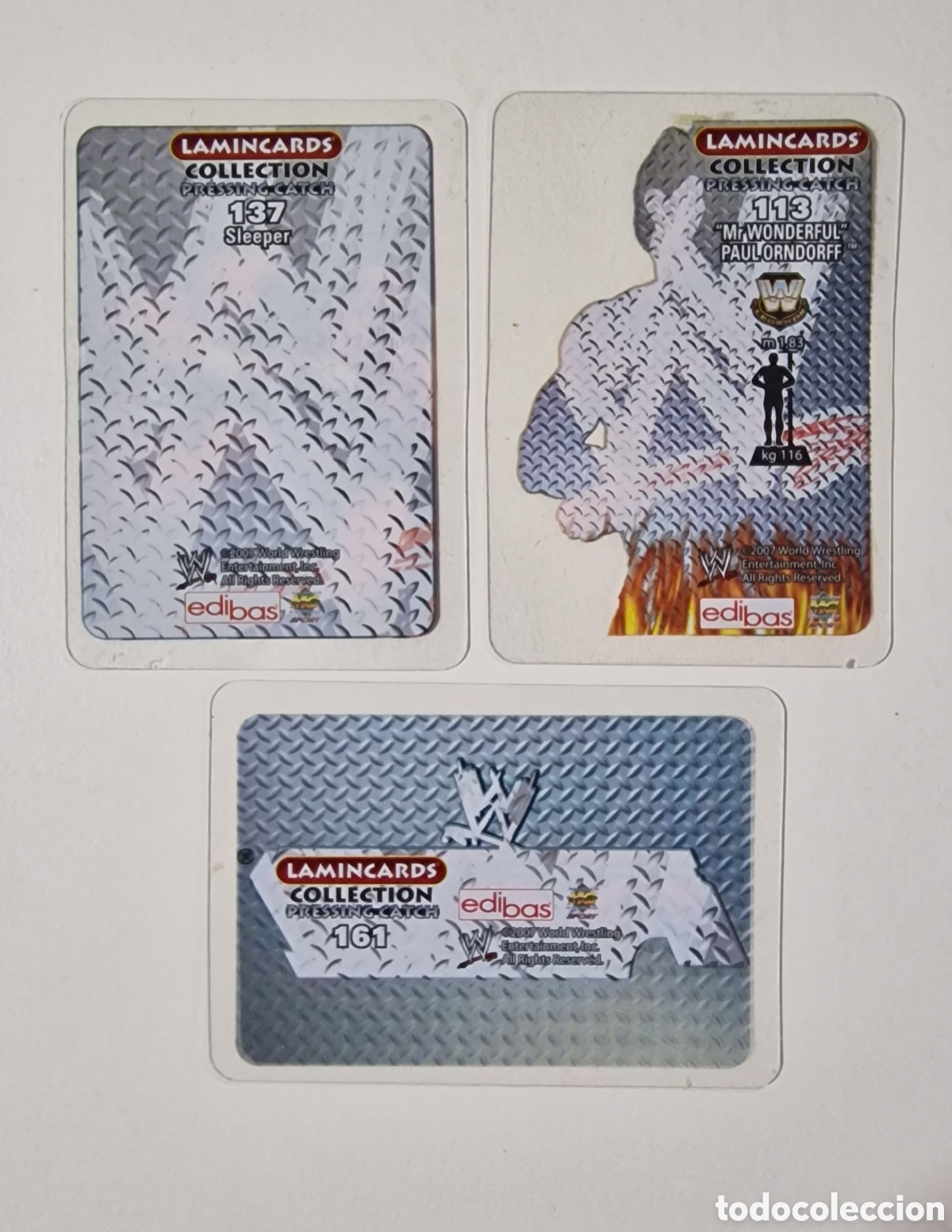 Coleccionismo cromos antiguos: Cartas Pressing Catch - Foto 2