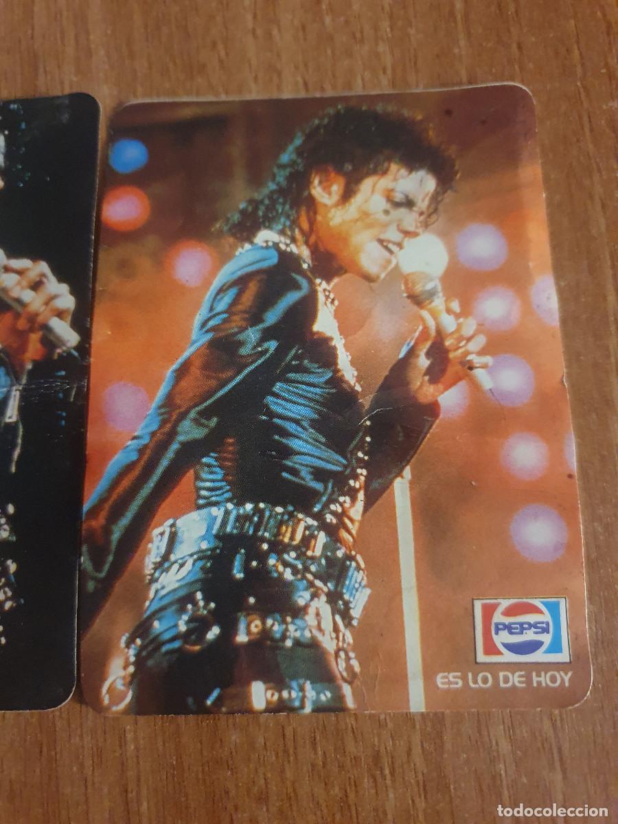 Coleccionismo cromos antiguos: 2 CROMOS MICHAEL JACKSON - Foto 3