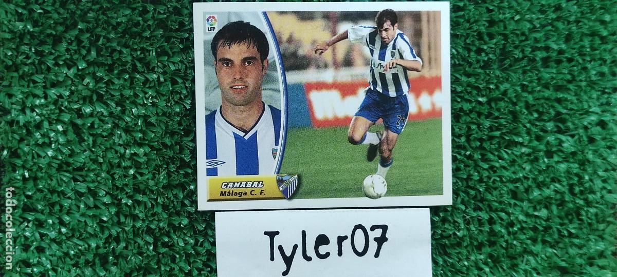 Coleccionismo cromos antiguos: CANABAL M&Aacute;LAGA LIGA ESTE 2003 2004 03 04 - Foto 1