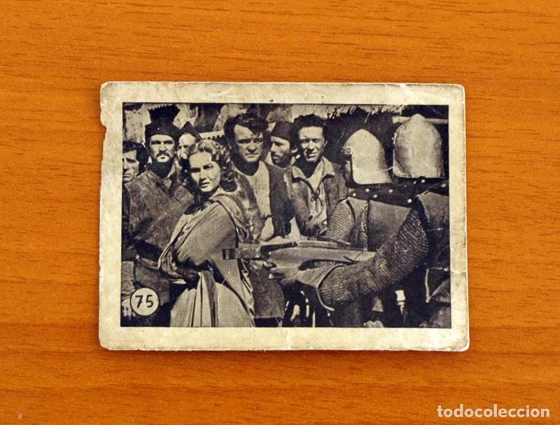 Coleccionismo cromos antiguos: El Halc&oacute;n y la Flecha - Cromo N&ordm; 75 - Ediciones Cliper A&ntilde;o 1951 - Foto 1