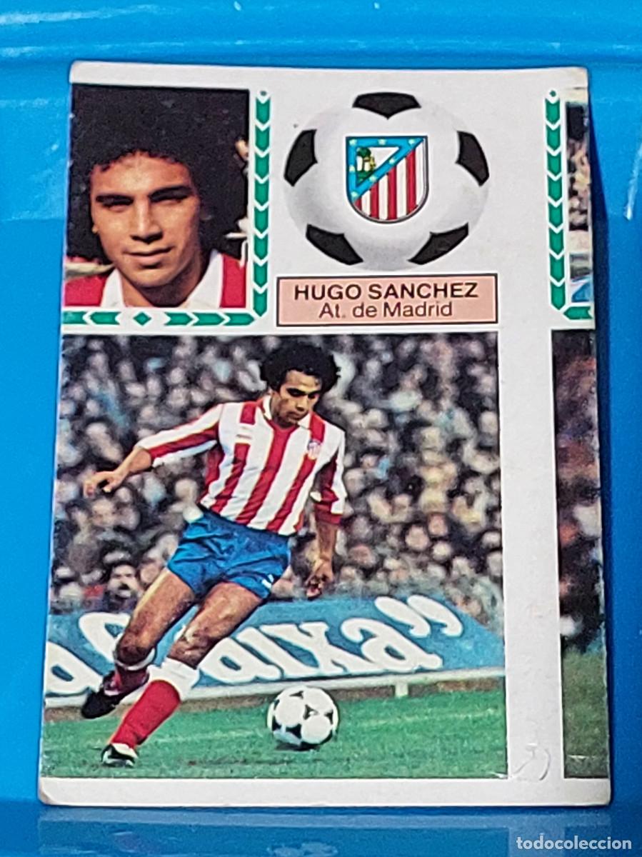 Coleccionismo Cromos antiguos: EDICIONES ESTE 1983 - 1984 (83 84) HUGO SANCHEZ AT MADRID - DESPEGADO, ERROR DE CORTE
