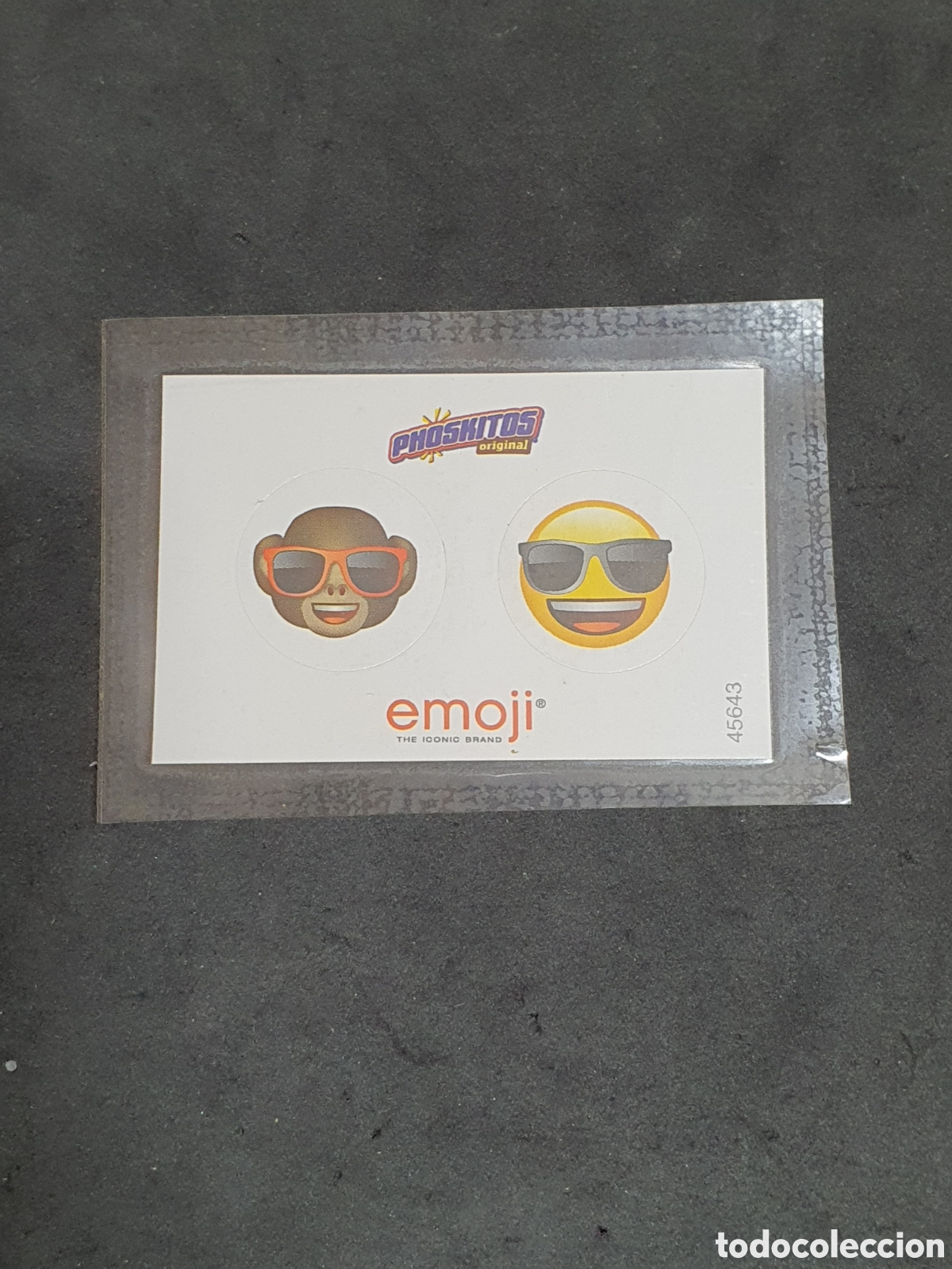 Coleccionismo cromos antiguos: Cromo phoskitos emoji 2016 - Foto 1
