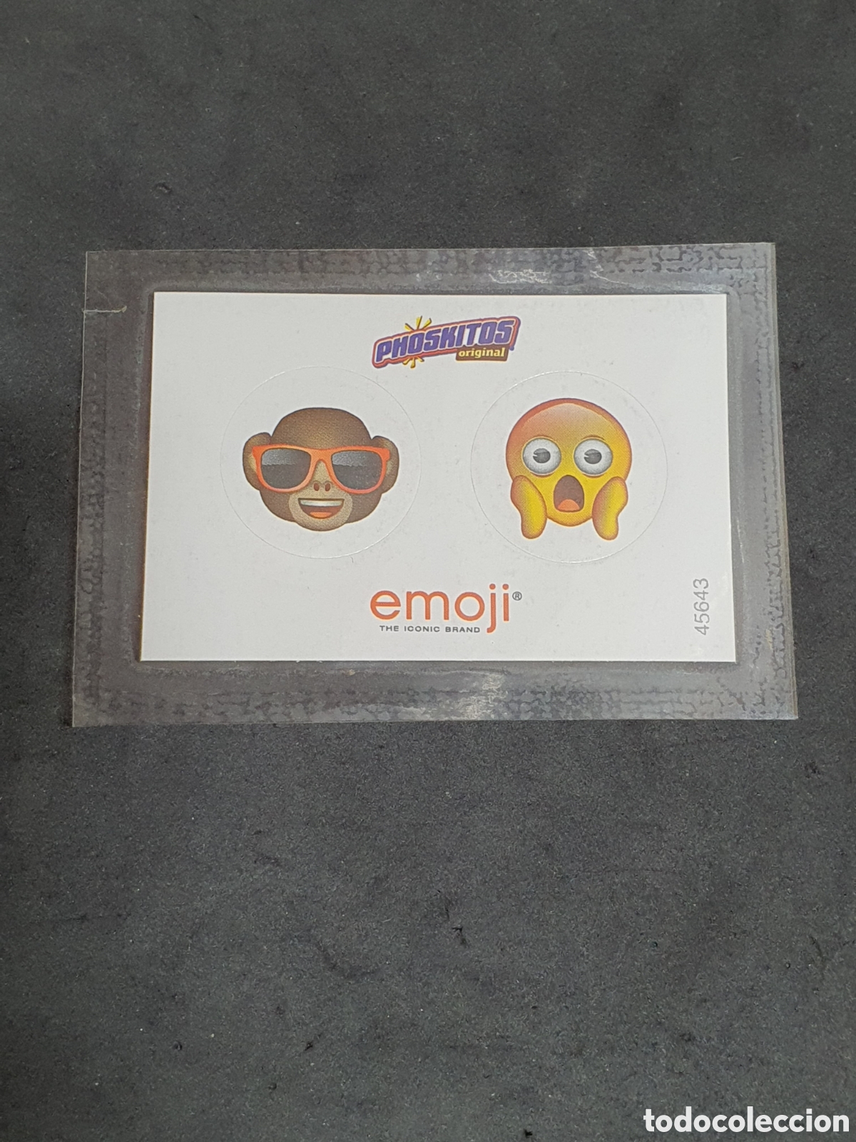 Coleccionismo cromos antiguos: Cromo phoskitos emoji 2016 - Foto 1