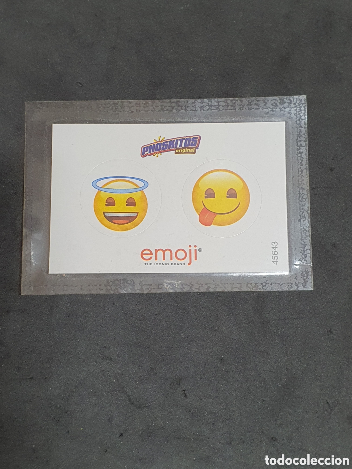 Coleccionismo cromos antiguos: Cromo phoskitos emoji 2016 - Foto 1