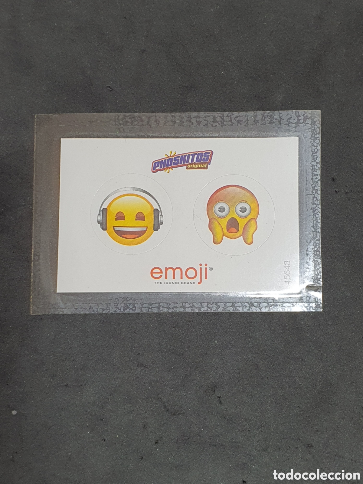 Coleccionismo cromos antiguos: Cromo phoskitos emoji 2016 - Foto 1
