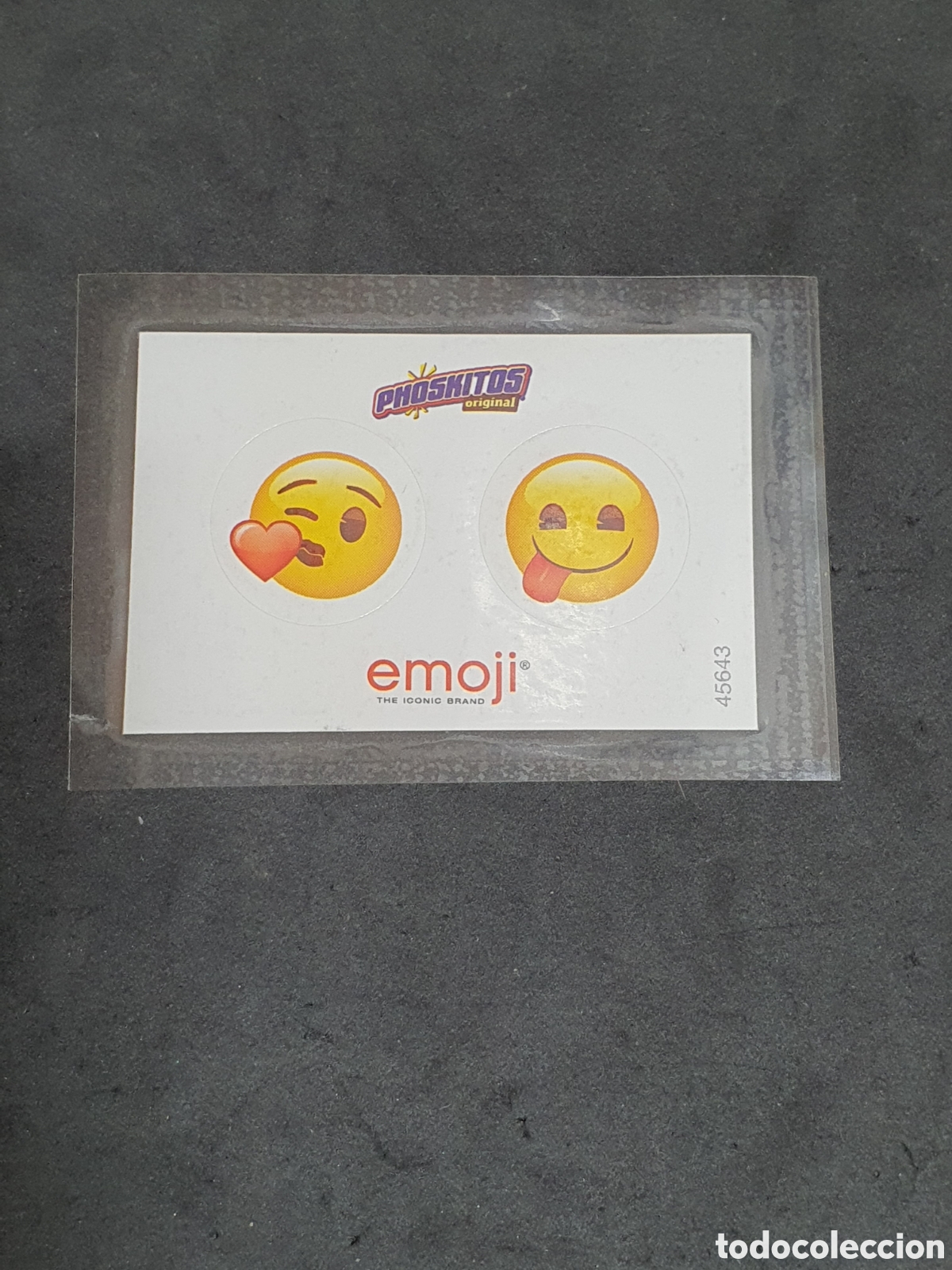 Coleccionismo cromos antiguos: Cromo phoskitos emoji 2016 - Foto 1