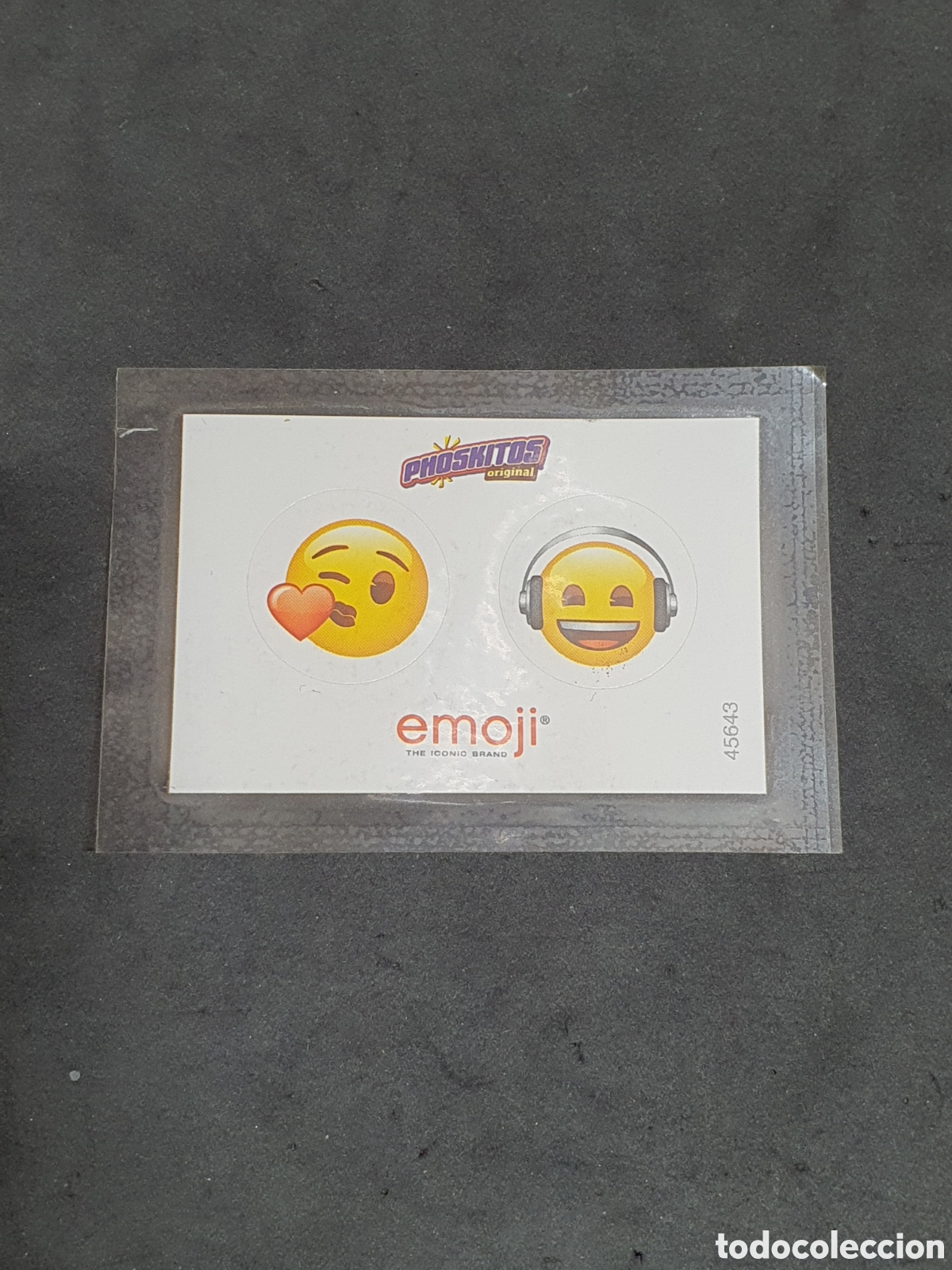 Coleccionismo cromos antiguos: Cromo phoskitos emoji 2016 - Foto 1