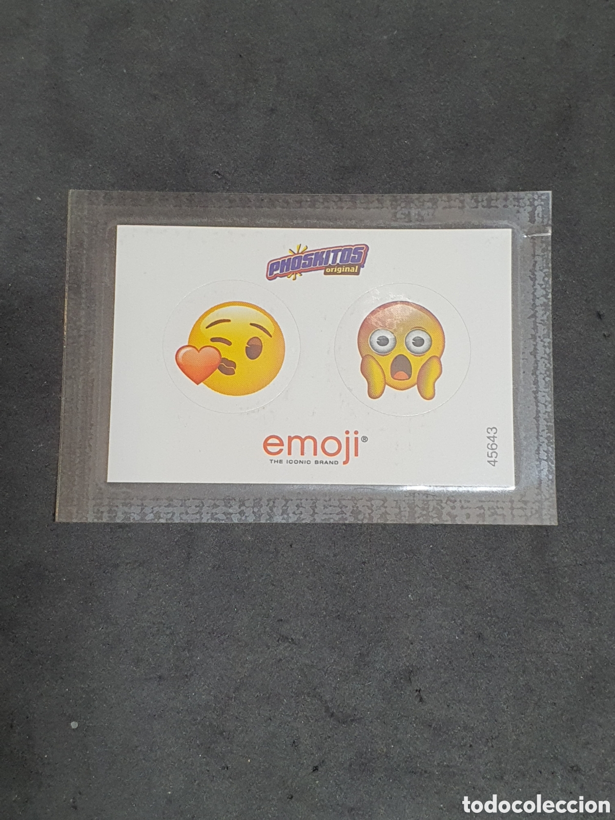 Coleccionismo cromos antiguos: Cromo phoskitos emoji 2016 - Foto 1