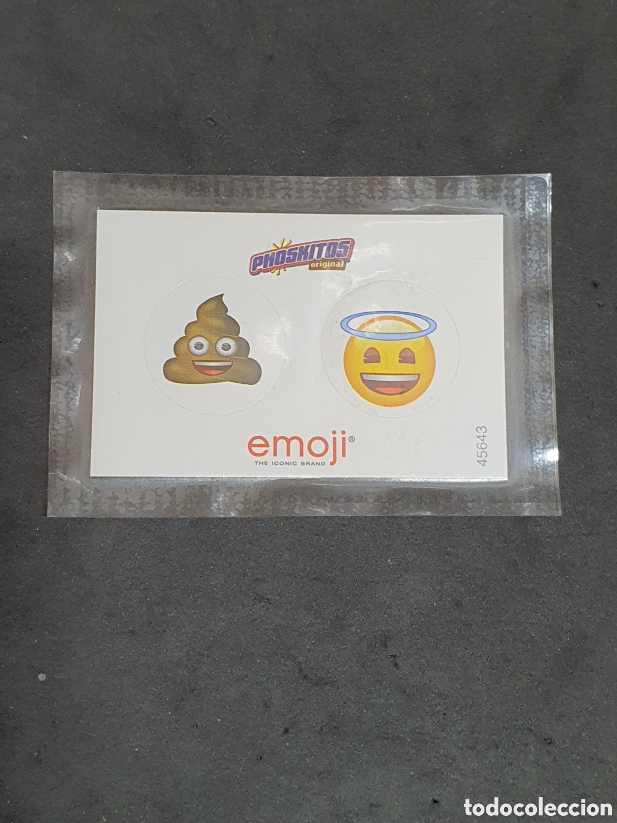 Coleccionismo cromos antiguos: Cromo phoskitos emoji 2016 - Foto 1