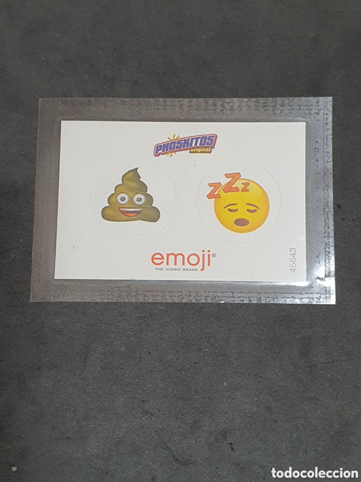 Coleccionismo cromos antiguos: Cromo phoskitos emoji 2016 - Foto 1