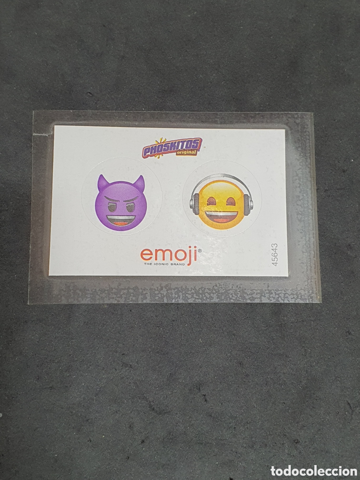 Coleccionismo cromos antiguos: Cromo phoskitos emoji 2016 - Foto 1