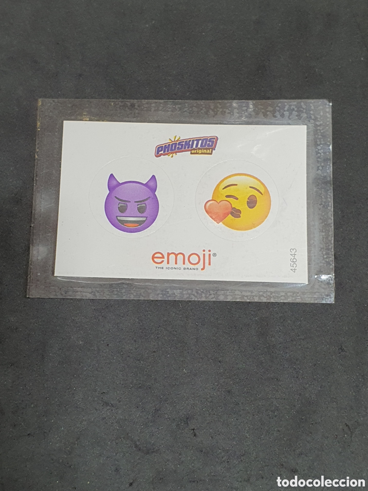Coleccionismo cromos antiguos: Cromo phoskitos emoji 2016 - Foto 1
