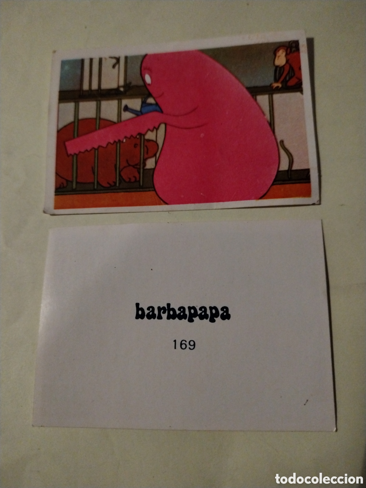 Coleccionismo cromos antiguos: Cromo Quelcom Barbapapa sin pegar n&deg;169 - Foto 1