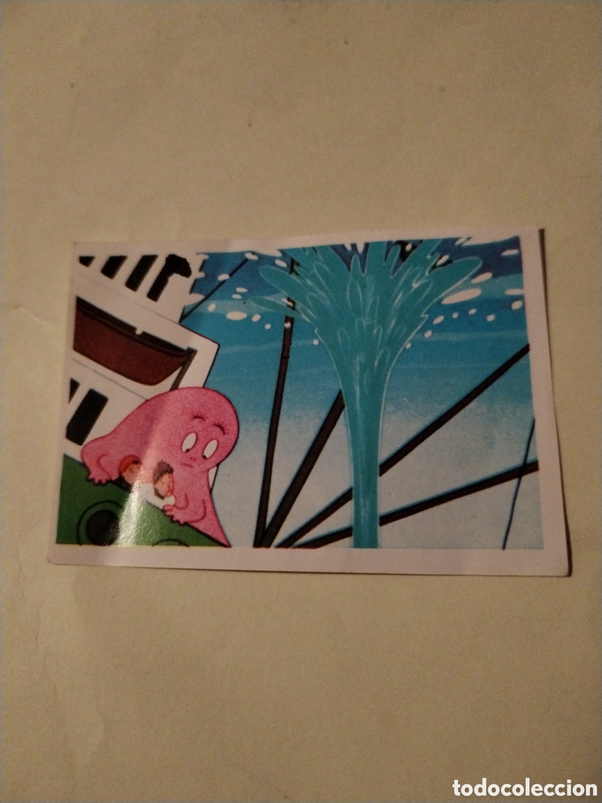 Coleccionismo cromos antiguos: Cromo Barbapapa Quelcom n&deg;48 sin pegar - Foto 1