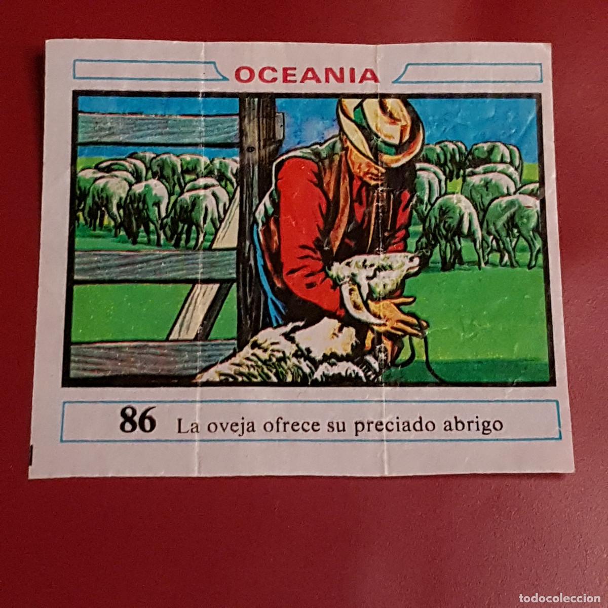 Coleccionismo cromos antiguos: DUNKIN - OCEANIA - UN CROMO - 86 - Foto 1