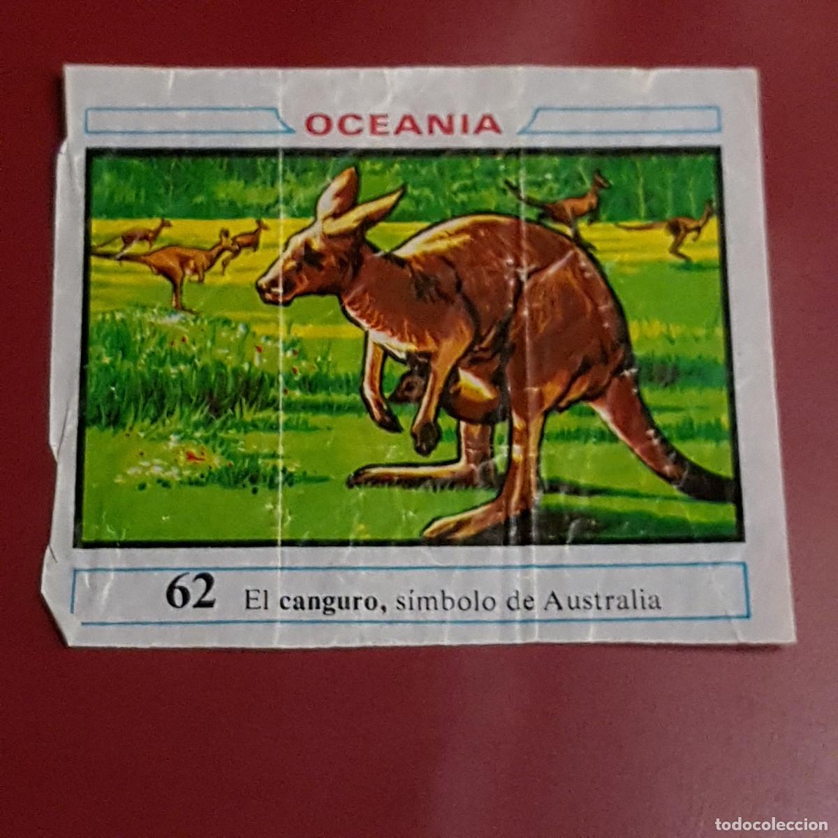 Coleccionismo cromos antiguos: DUNKIN - OCEANIA - UN CROMO - 62 - Foto 1