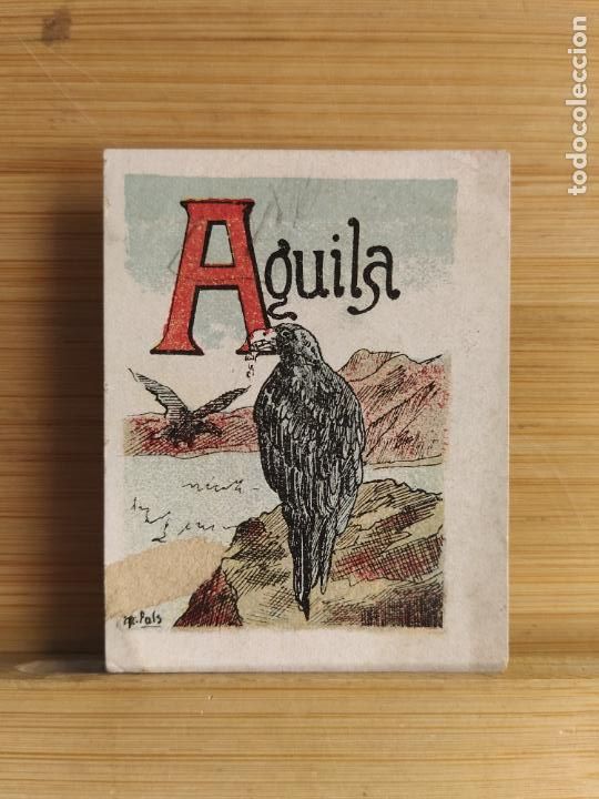 Collezionismo Figurine antiche: AGUILA - CHOCOLATES LUCIANO CUNILL - BARCELONA -CROMO ANTIGUO-VER FOTOS-(106.054)