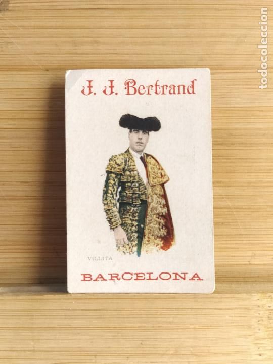 Collezionismo Figurine antiche: VILLITA - TORERO - J. J. BERTRAND (BARCELONA) -CROMO ANTIGUO-VER FOTOS-(106.052)