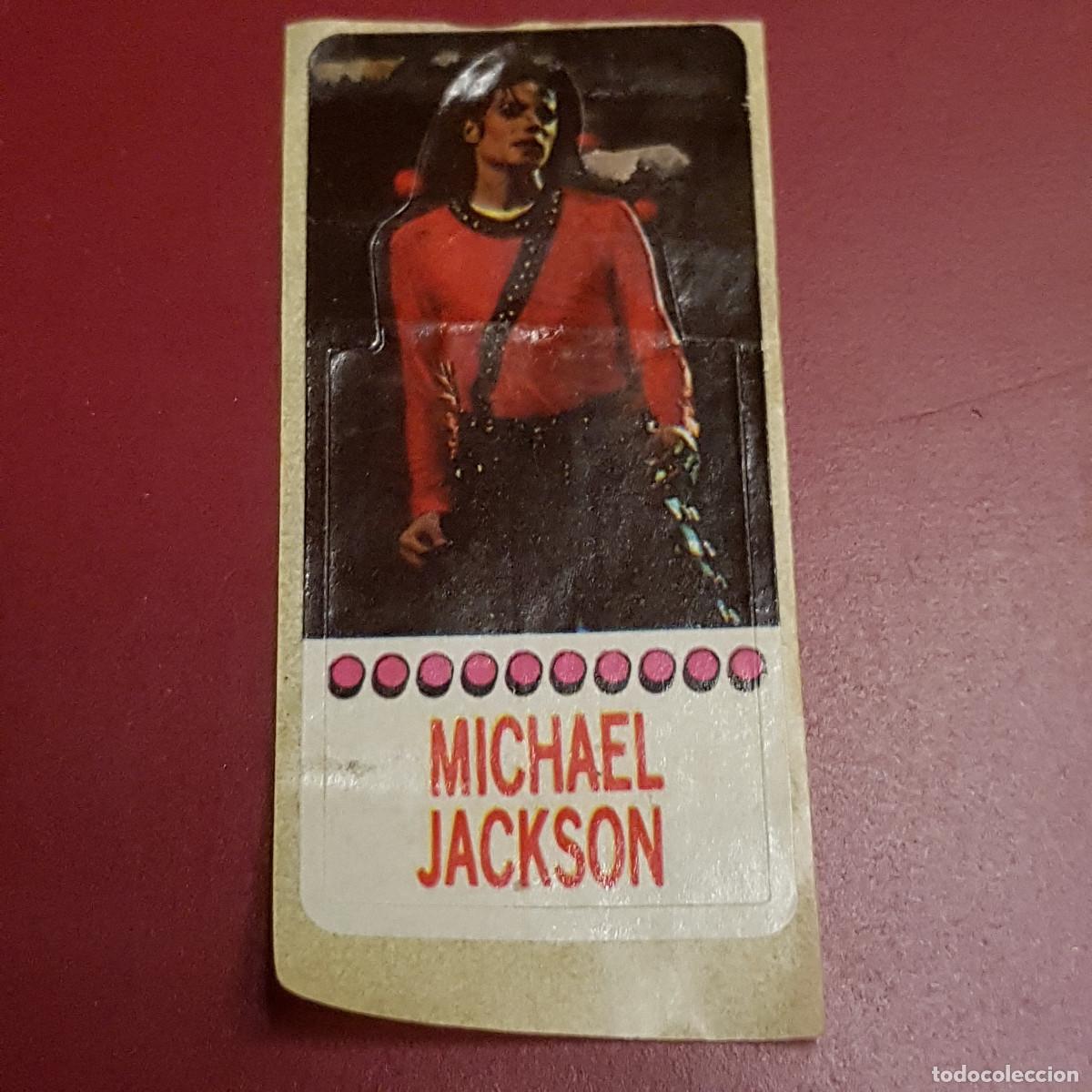 Coleccionismo cromos antiguos: CROMO CHICLE - MICHAEL JACKSON - NUNCA PEGADO - Foto 1