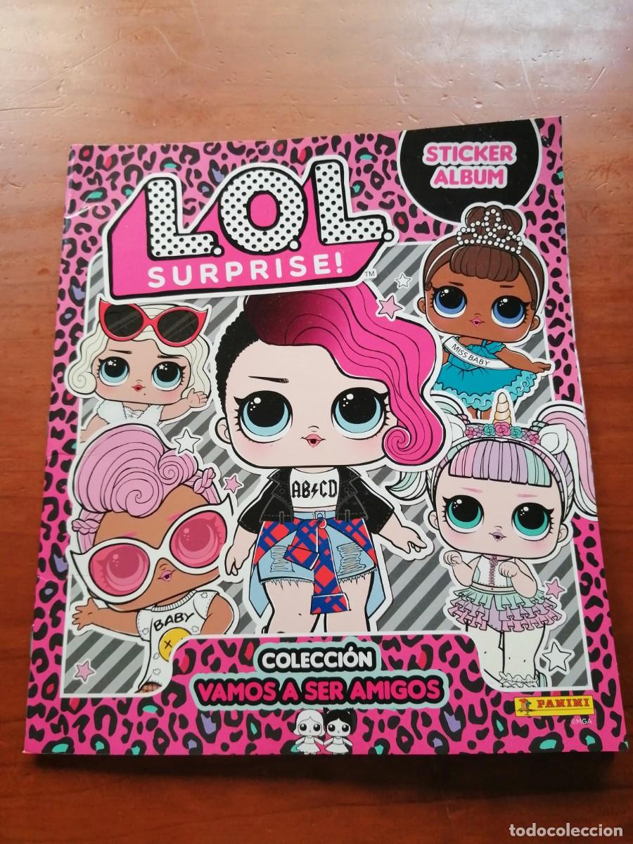 Coleccionismo Cromos antiguos: ALBUM LOL L O L SURPRISE PLANCHA VACIO