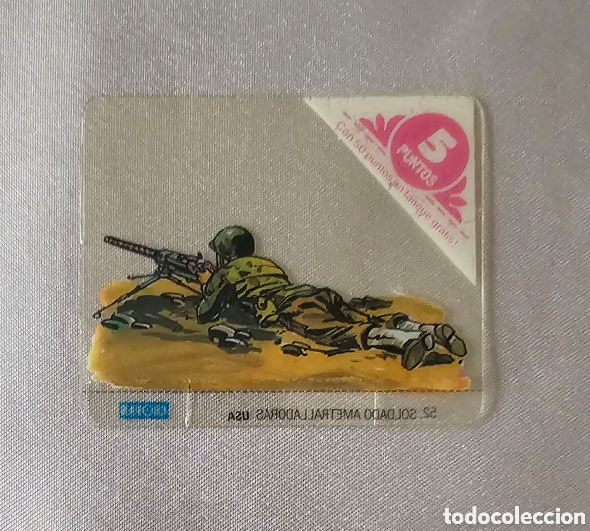 Coleccionismo Cromos antiguos: CROMO&nbsp;SOLDADOS AMETRALLADORAS USA NUMERO&nbsp;52 CROPAN