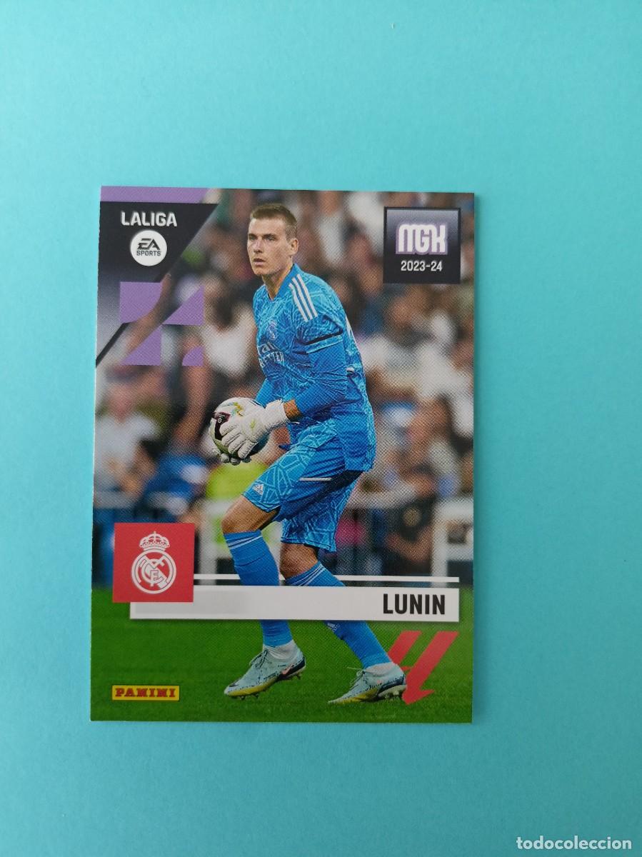 Coleccionismo cromos antiguos: Megacracks 23-24 237 Lunin Real Madrid E3 - Foto 1
