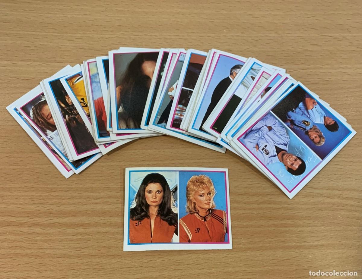 Coleccionismo cromos antiguos: LOTE DE 45 CROMOS PARA EL &Aacute;LBUM SUPER STARS TV (1986), DE EDICIONES ESTE. NUNCA PEGADOS