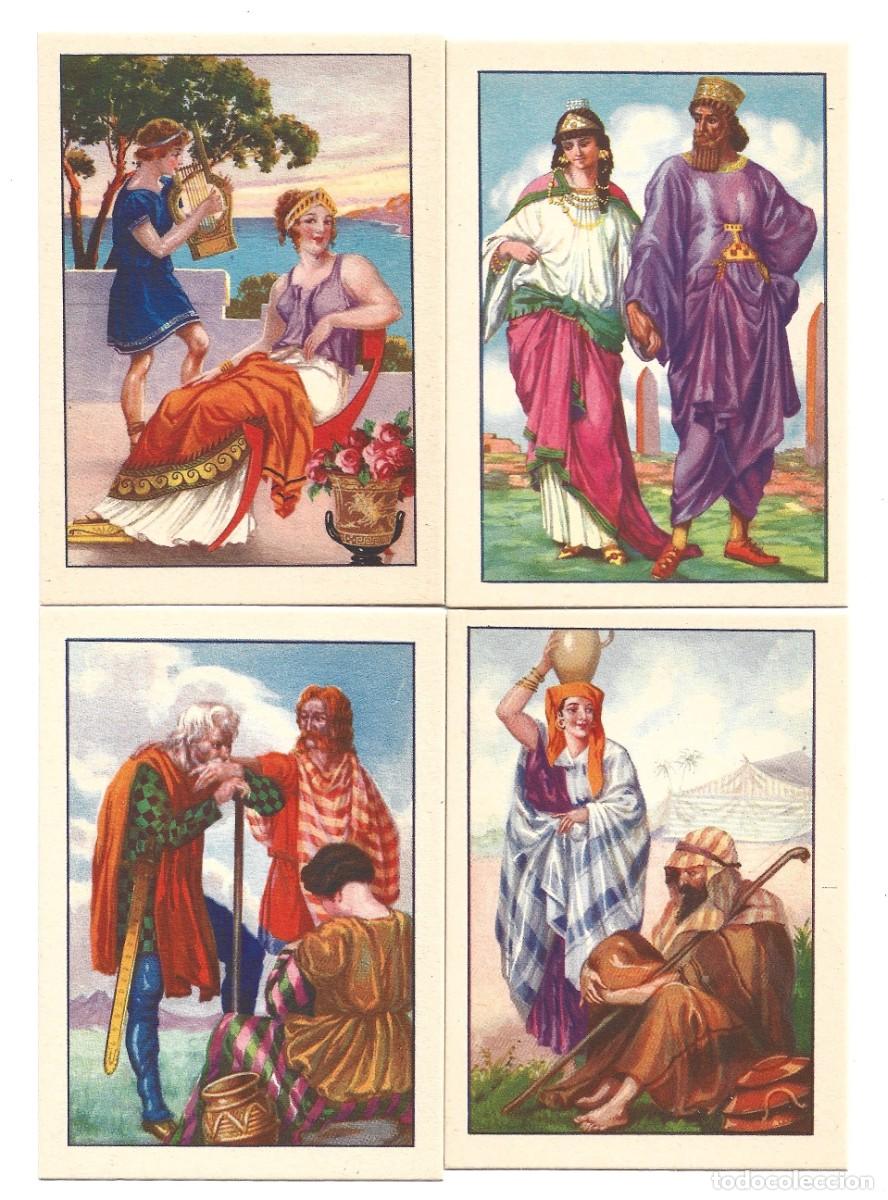 Coleccionismo cromos antiguos: DOCE CROMO DE TRAJE A TRAVES DE LOS SIGLOS - Foto 2