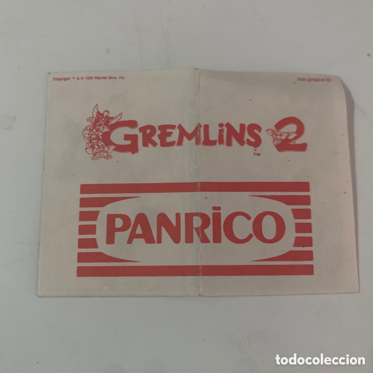 Coleccionismo cromos antiguos: cromo los gremlins 2 de panrico - Foto 2