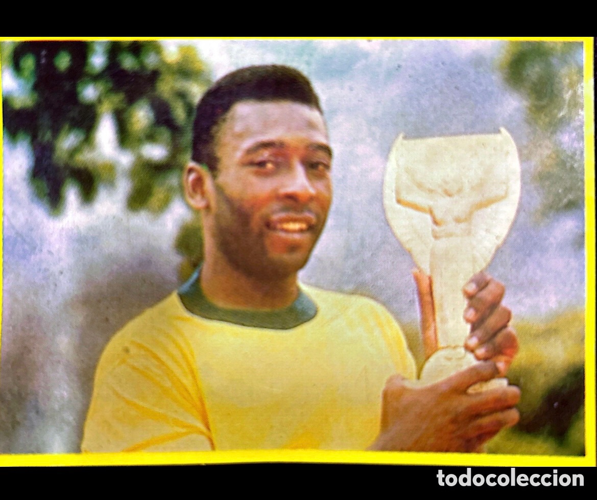 Coleccionismo cromos antiguos: Cromo Pel&eacute; Maradona y Cruyff - Foto 1