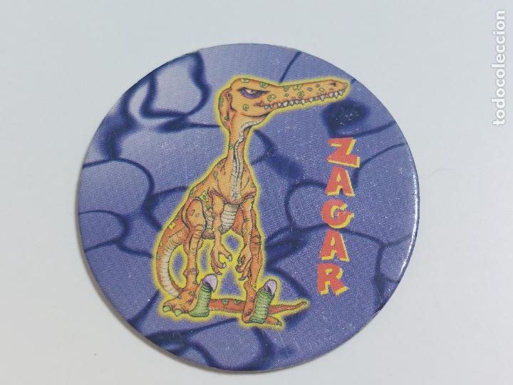 Collectable Antique Stickers: COLECCI&Oacute;N TAZOS TAZO CAPS NUMERO 8 DINO CAPS - LU