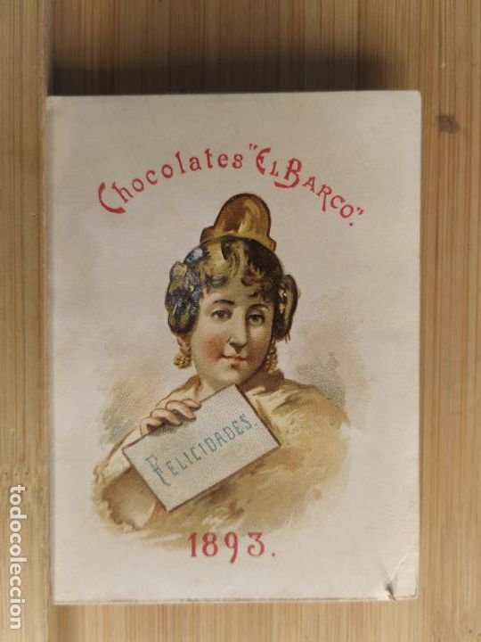 Coleccionismo Cromos antiguos: CHOCOLATES EL BARCO-A&Ntilde;O 1893-HIJOS DE JOSE GOMEZ-VALENCIA-CROMO ANTIGUO-VER FOTOS-(106.299)