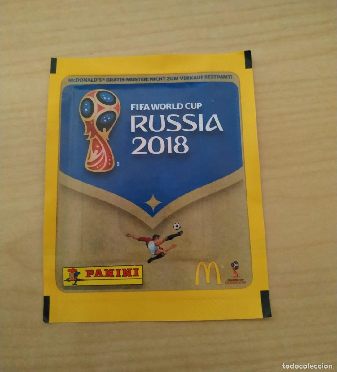 Coleccionismo cromos antiguos: PANINI - RUSIA 2018 McDONALD&acute;S - 2018 - SOBRE SIN ABRIR