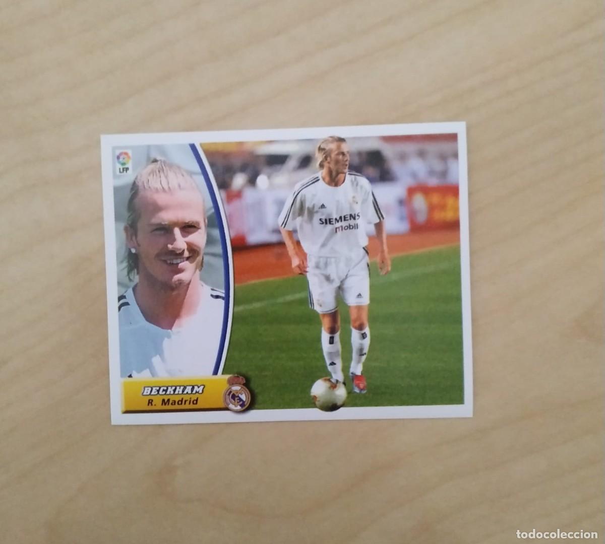 Coleccionismo cromos antiguos: ESTE 03/04 - BECKHAM - NUEVO DE SOBRE - Foto 1