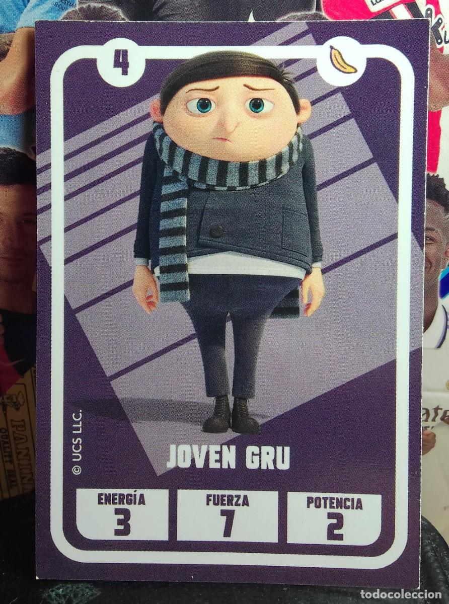 Coleccionismo cromos antiguos: 4 JOVEN GRU LOS MINIONS CARREFOUR - Foto 1