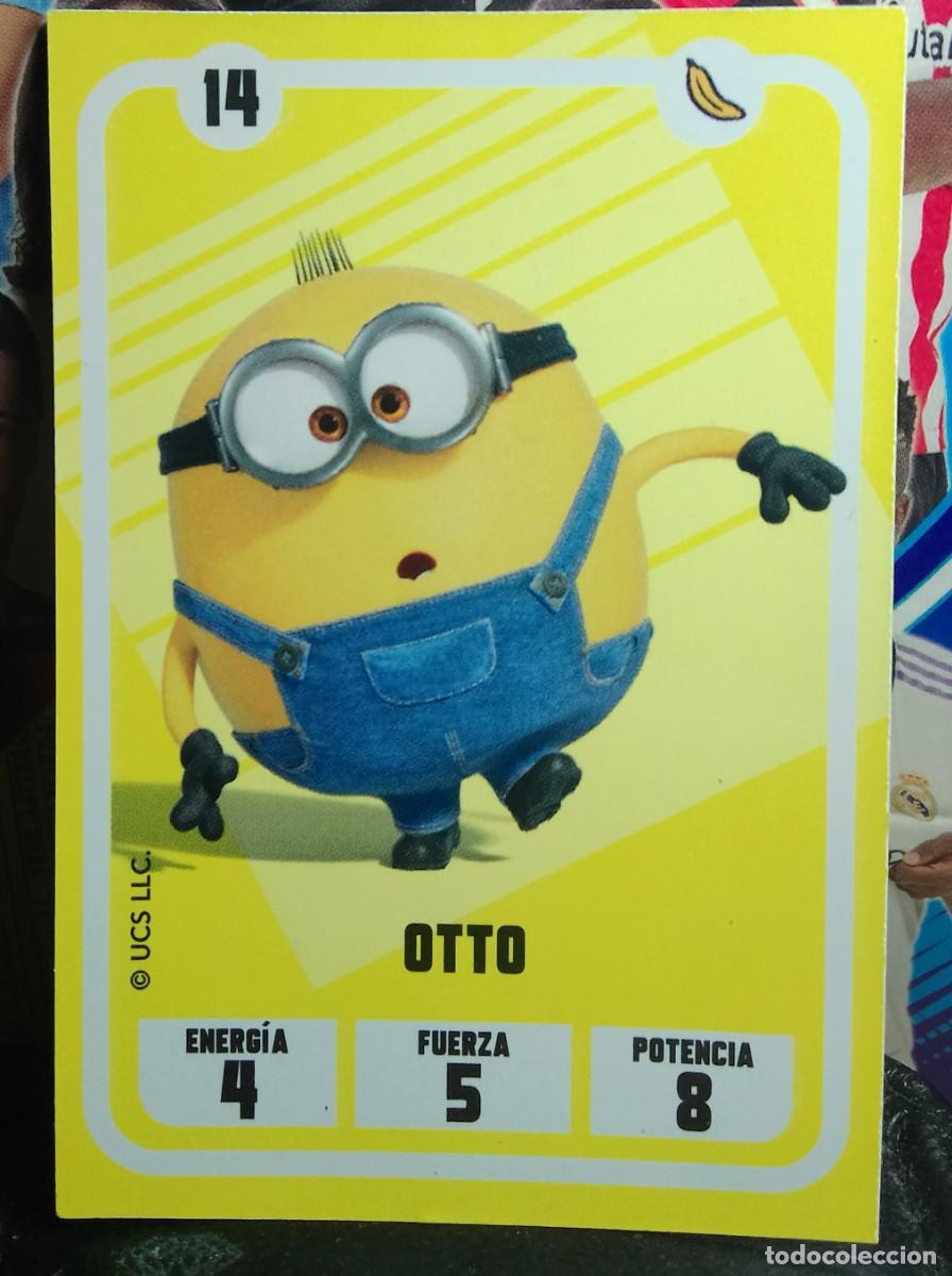 Coleccionismo cromos antiguos: 14 OTTO LOS MINIONS CARREFOUR - Foto 1