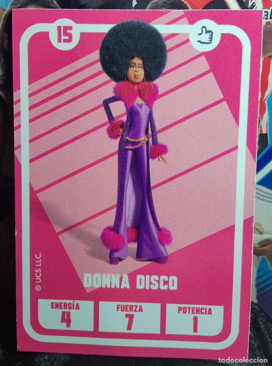 Coleccionismo cromos antiguos: 15 DONNA DISCO LOS MINIONS CARREFOUR - Foto 1