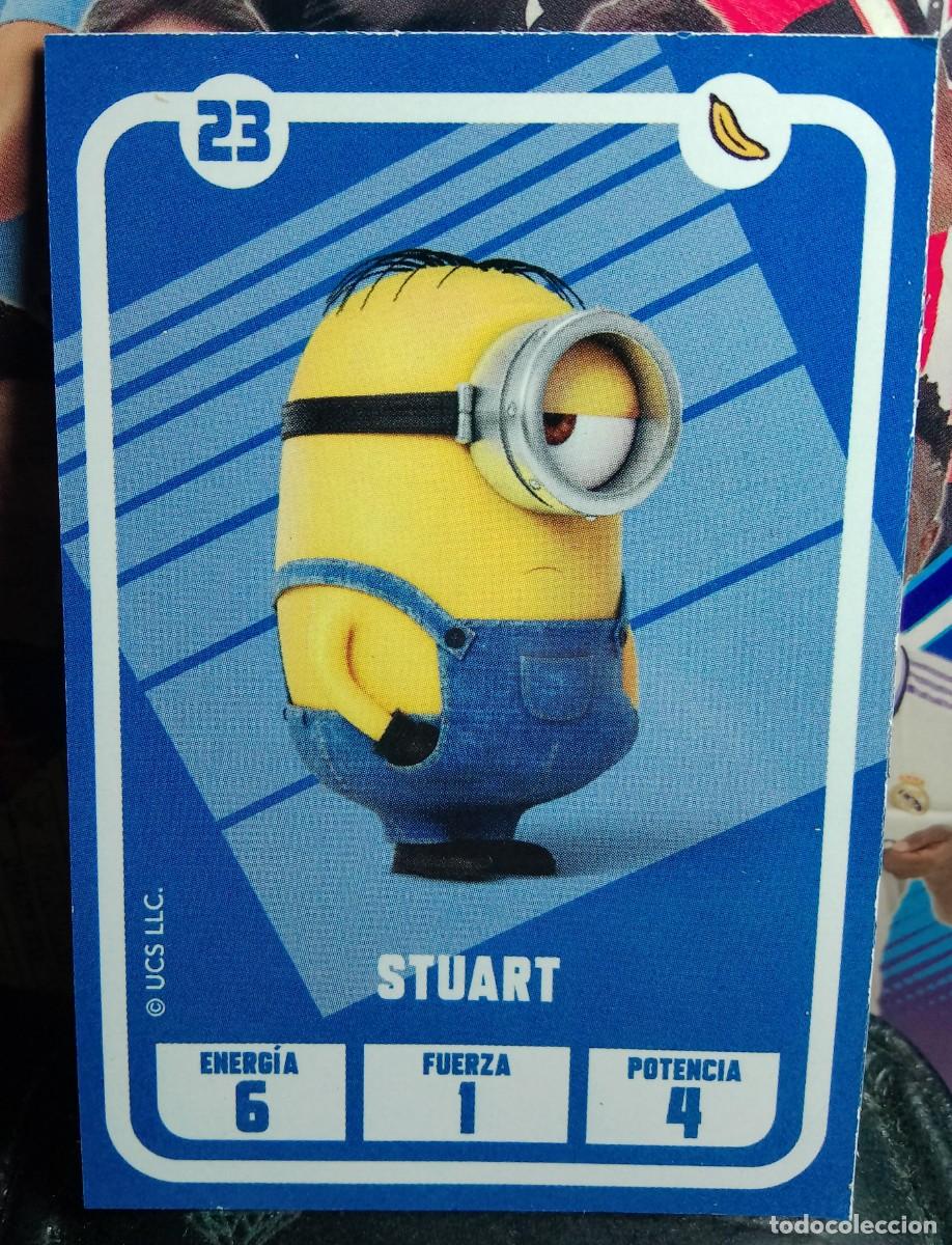 Coleccionismo cromos antiguos: 23 STUART LOS MINIONS CARREFOUR - Foto 1
