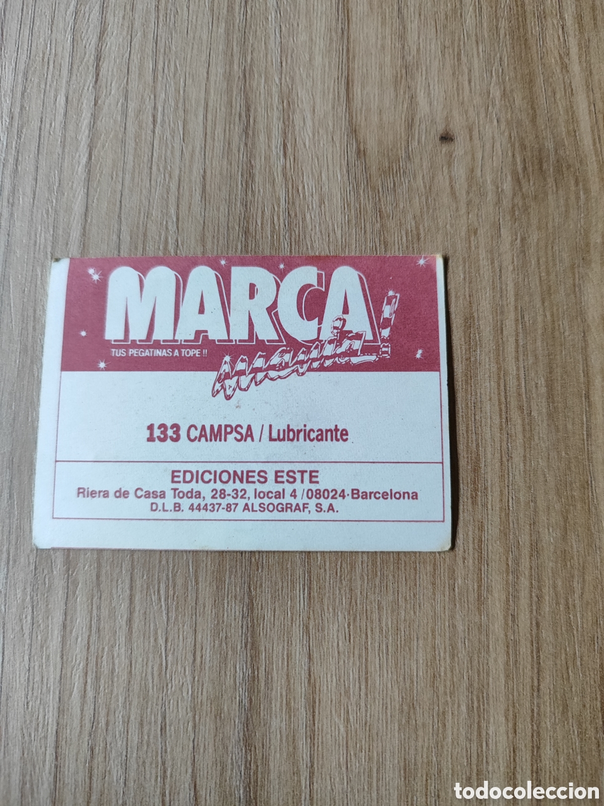Coleccionismo cromos antiguos: Cromo marcamania campsa - Foto 2