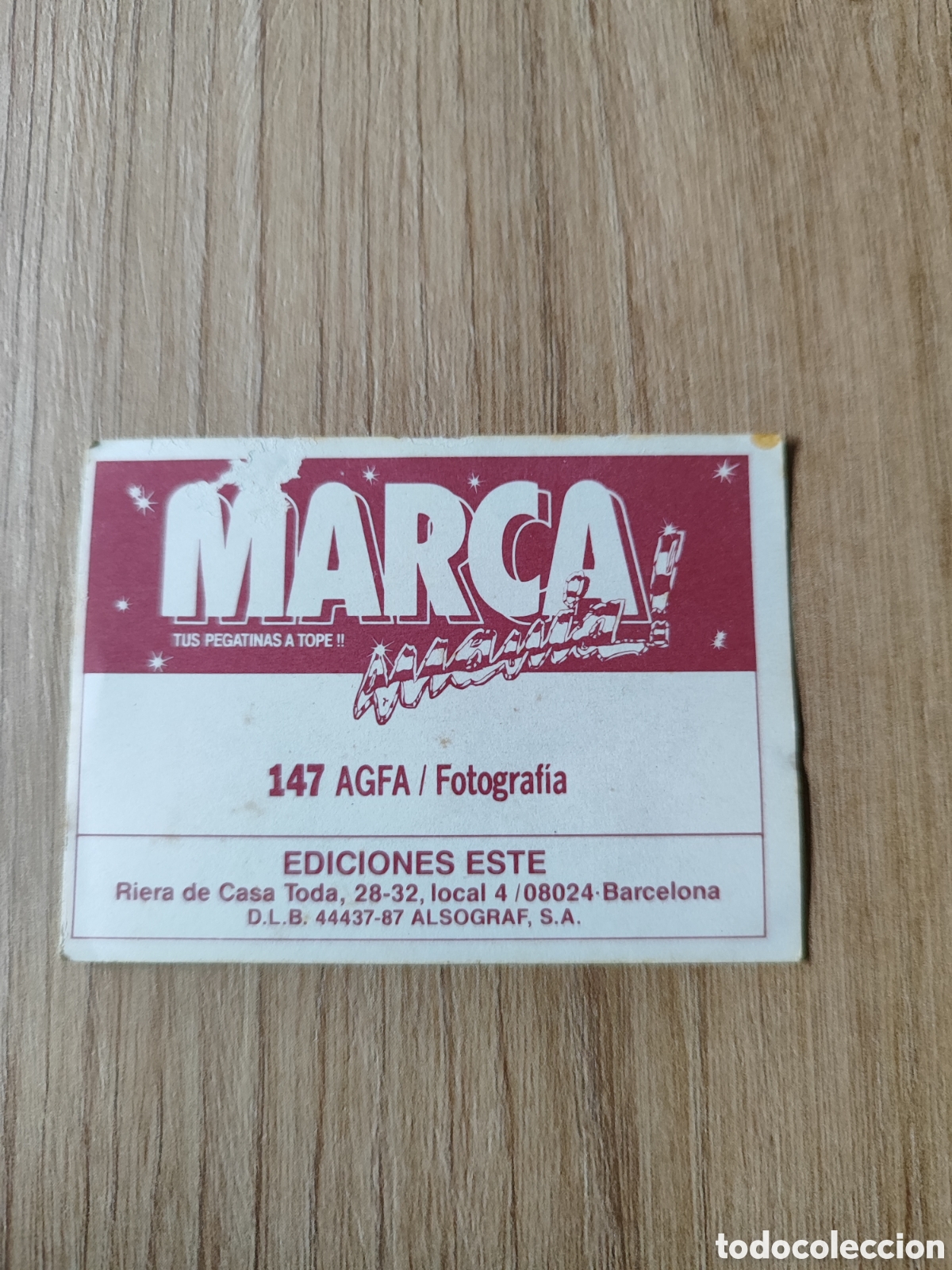 Coleccionismo cromos antiguos: Cromo marcamania agfa - Foto 2