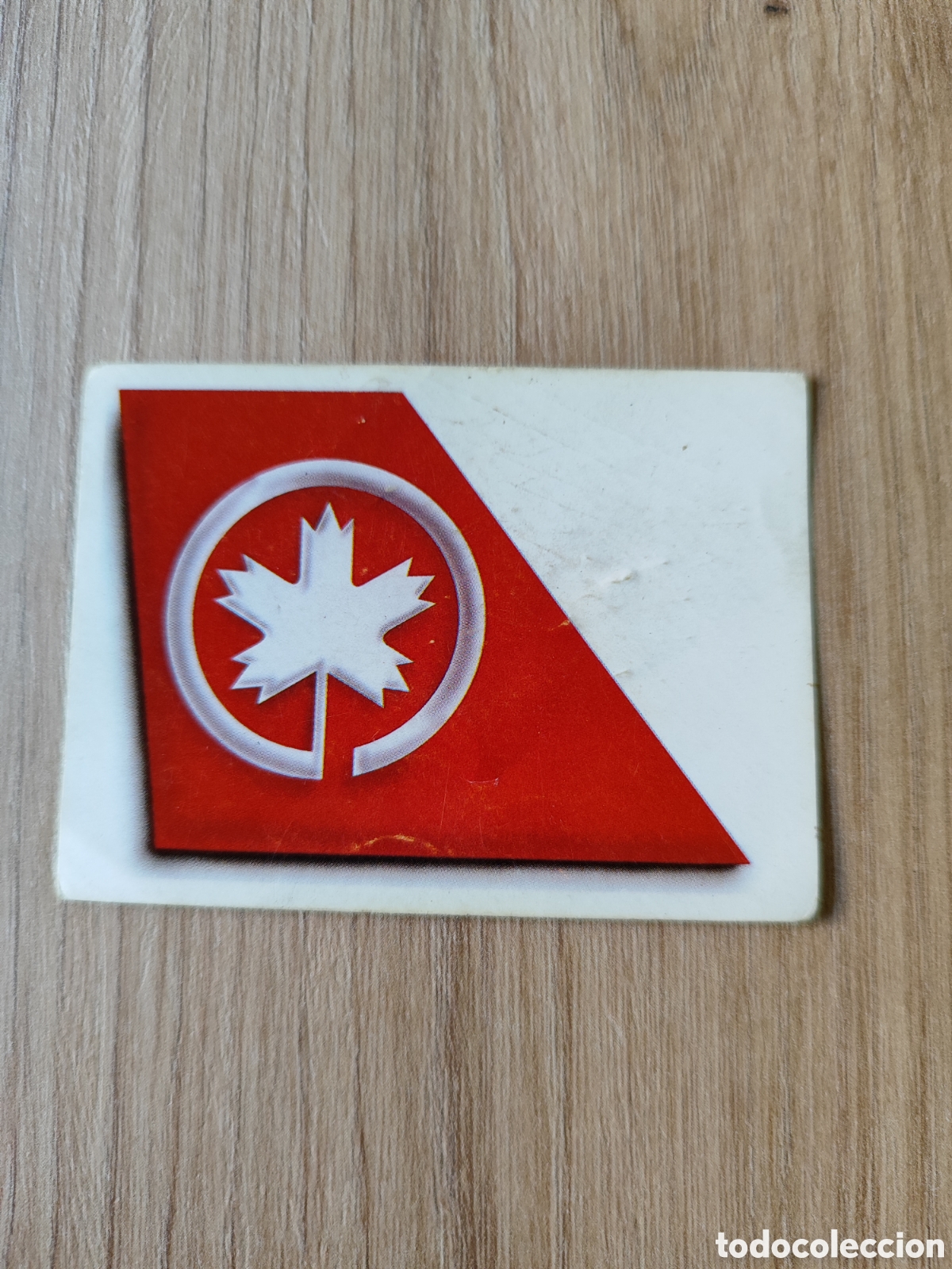 Coleccionismo cromos antiguos: Cromo marcamania Air Canad&aacute; - Foto 1