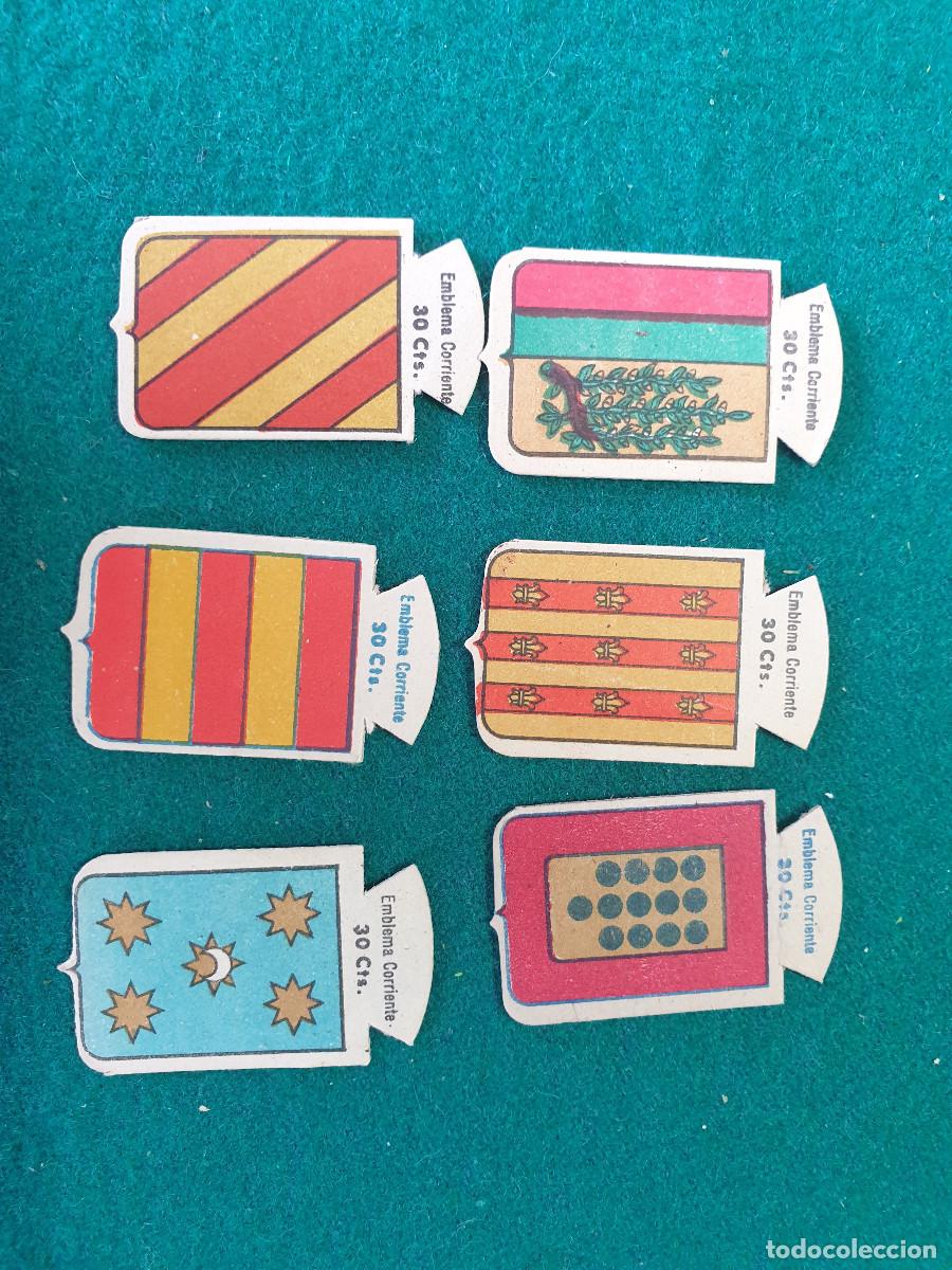 Coleccionismo cromos antiguos: EMBLEMA CORRIENTE 30 CENTIMOS - Foto 1