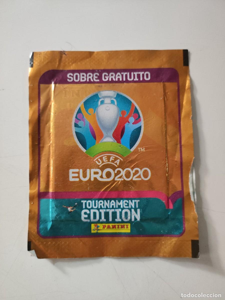 Coleccionismo cromos antiguos: Sobre de cromos cerrado. UEFA Euro2020. Tournament edition